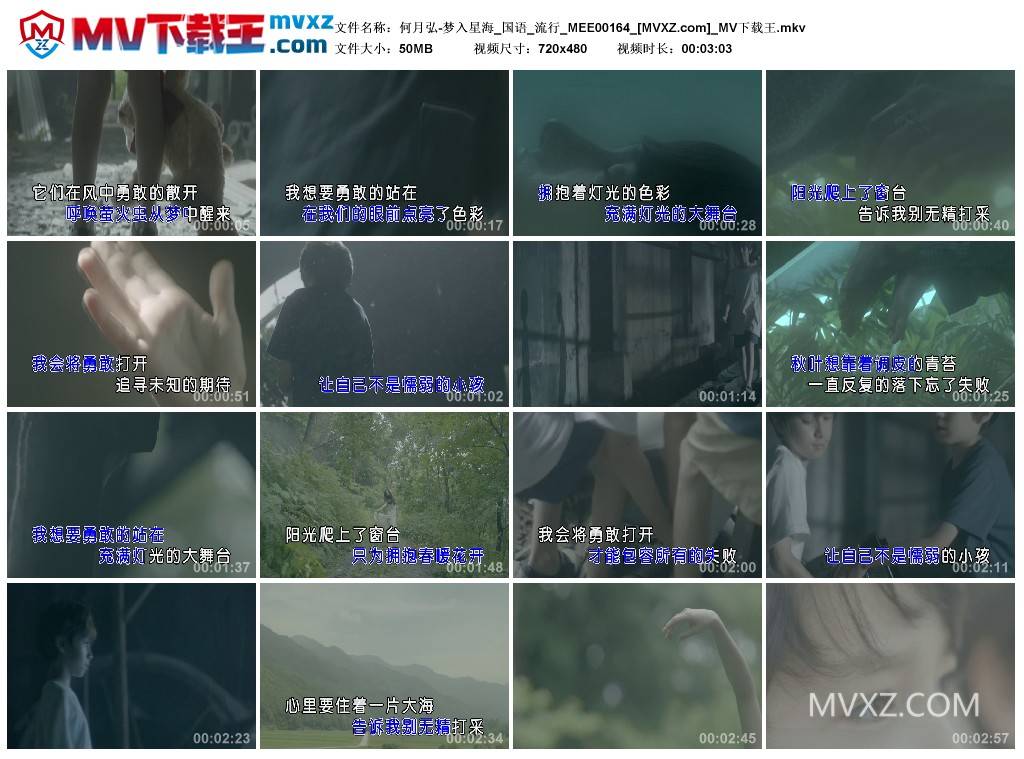何月弘-梦入星海_国语_流行_MEE00164